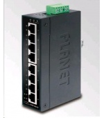 Planet switch IGS-801T, průmysl.verze 8x10/100/1000, DIN, IP30, -40 až 75°C, 12-48V