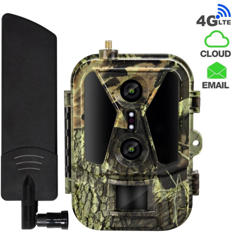 EVOLVEO StrongVision Dual PRO 4G, fotopast & bezp. kamera, 4G LTE, cloud/e-mail, 10.000mAh