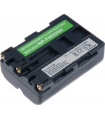Baterie T6 Power Sony NP-FM500H, NP-FM55H, 1600mAh, 11.5Wh, šedá