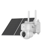 Solární HD kamera Viking HDs03 4G/20000mAh/barevné noční vidění/IP66/aplikace/notifikace/bílá