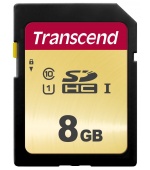 TRANSCEND SDHC karta 8GB 500S, UHS-I U1 (R:95/W:20 MB/s)