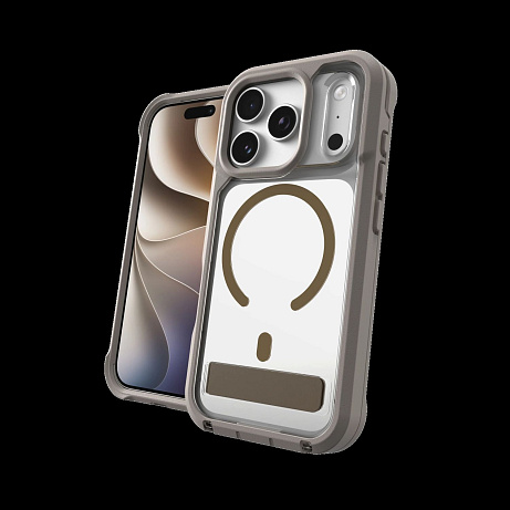 Case Rainier Snap Kickstand Apple iPhone 18 Pro Max / 17 Pro Max - Sandstone