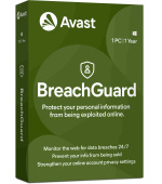 _Nová Avast BreachGuard 1PC na 12 měsíců