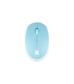 Natec optická myš HARRIER 2/1600 DPI/Kancelářská/Optická/1 600 DPI/Bezdrátová Bluetooth/Světle modrá