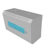 10" rack jednodílný 4U/140 DATACOM Šedý Skl.dv.
