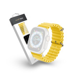 RhinoTech řemínek Ocean pro Apple Watch 42/44/45/49mm žlutá