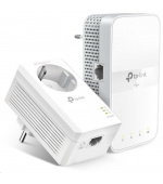 TP-Link TL-WPA7617KIT OneMesh/EasyMesh WiFi5 průchozí powerline set (AC1200, AV1000,1xGbE,HomePlug AV2)