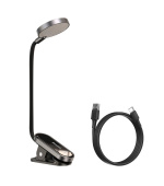 Baseus LED světlo na čtení s klipem 3W teplá bílá (4000K)