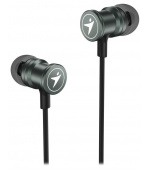 GENIUS sluchátka HS-M316 METALLIC IRON GREY, 4pin 3,5 mm jack, kovově šedá