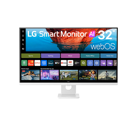 LG/32U721SB-W/31,5"/VA/4K UHD/60Hz/5ms/Bílá/2R