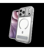 Case Santa Cruz Snap Kickstand Metallic with Camera Button Apple iPhone 18 Pro Max/17 Pro Max Silver