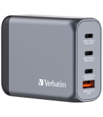 Cestovní adaptér Verbatim GNC-100, 3xUSB-C, USB-A