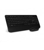 CONNECT IT Combo bezdrátová černá klávesnice + myš, CZ + SK layout
