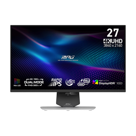 MSI MPG/274URDFW E16M/27"/IPS/4K UHD/160Hz/0,5ms/Bílá/3R