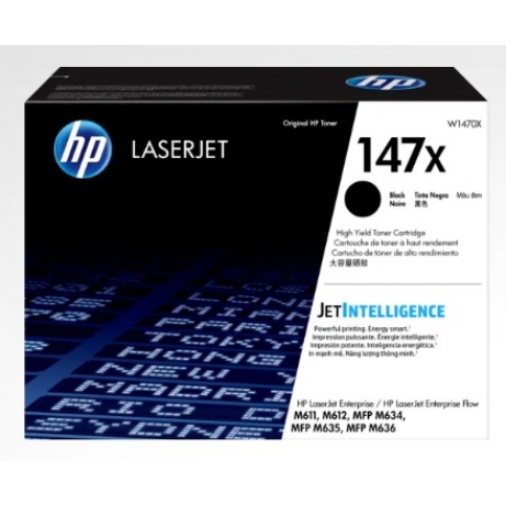 HP 147X LaserJet černá tonerová kazeta, W1470X