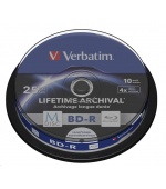 VERBATIM MDisc BD-R(10-pack)Spindle/4x/25GB