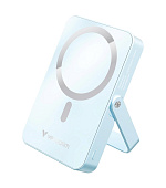 VERBATIM Powerbanka Charge 'n' Go, Magnetická, 10000 mAh, USB-C, Stojánek, Modrá