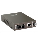 D-Link 1000BaseT to 1000BaseLX (SC) Singlemode Media Converter, do 10 km