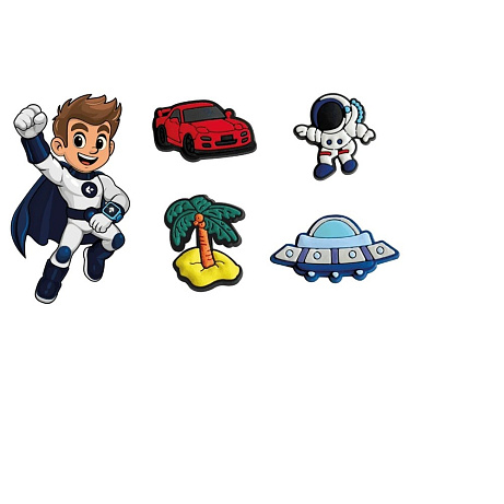 Garett Charms Neo Set 1 - set ozdobných pinů do řemínku