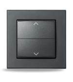 Homematic IP Kryt kolébkového vypínače - se symboly, antracit - HmIP-BRA-A