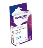 WECARE ARMOR ink kompatibilní s BROTHER LC-223C, modrá/cyan