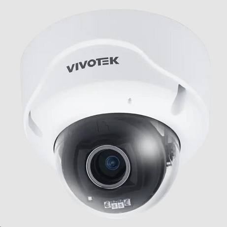 Vivotek FD9389-EHTV-V3L Venkovní IP kamera 5MPx dome, 95.4-28.7°, Smart IR 40 m, SPZ ve VSS, AI VCA analýzy
