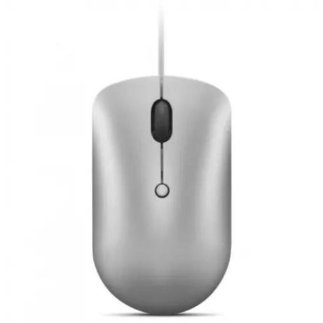 LENOVO 540 USB-C Wired Compact Mouse (Silver ) - myš