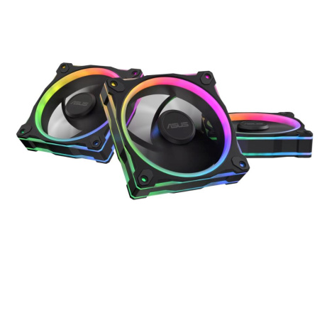 ASUS Ventilátor PRIME MR120 ARGB, 3x120mm, černá