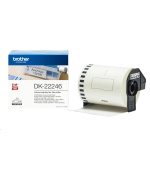 BROTHER DK-22246 Originální páska Brother - černá na bílé, šířka 103 mm