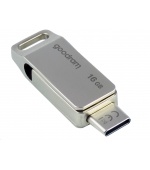 GOODRAM Flash Disk 16GB ODA3, USB 3.2, stříbrná