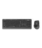 A4tech FGS1035Q, bezdrátový kancelářský set klávesnice s myši, šedá