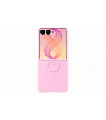 Samsung Silikonový magnetický kryt s držákem na prst pro Galaxy Z Flip8, Pink