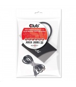 Club3D Video hub MST (Multi Stream Transport) DisplayPort na 4x DisplayPort, USB napájení