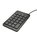 TRUST XALAS Numerický blok, USB, černý