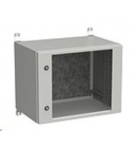 Solarix rozvaděč nástěnný venkovní LC-20 9U 600x400mm, dveře sklo, LC-20-9U-64-11-G