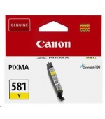Canon CARTRIDGE CLI-581 žlutá pro PIXMA TS615x, TS625x, TS635x, TS815x,TS825x, TS835x, TS915x (257 str.)