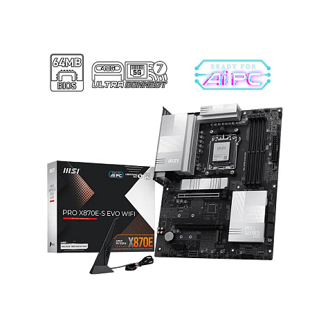 MSI PRO X870E-S EVO WIFI/AM5/ATX