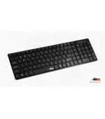 AIREN AiBoard Slim/Drátová USB/CZ layout/Černá