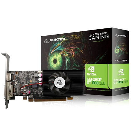 ARKTEK VGA NVIDIA GeForce GT 1030 2GB, GT 1030, 2GB GDDR5, 1xHDMI, 1xDVI