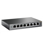 TP-Link Easy Smart switch TL-SG108PE (8xGbE, 4xPoE+, 64W, fanless)