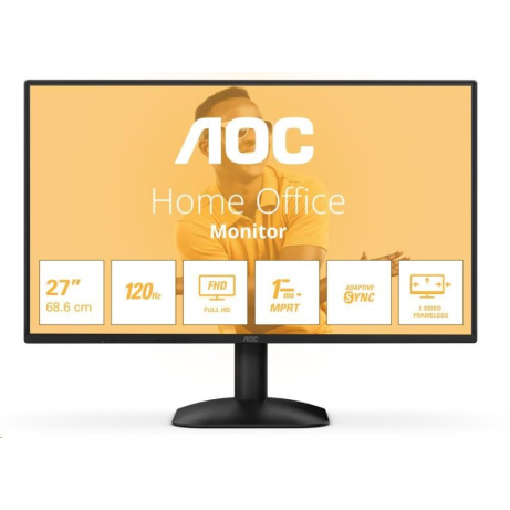 AOC MT 27" 27B31H - 1920x1080,IPS,120Hz,D-Sub,1xHDMI