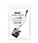 Club3D Adaptér aktivní mini DisplayPort 1.2 na HDMI 2.0 4K60Hz UHD, (M/F), 20cm