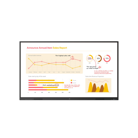 75" LG LED 75TR3BQ-UHD,400nit,noOS,40TP,16/7