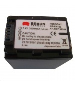 Braun akumulátor SONY NP-FH90, FH100, 3000mAh