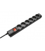 TRUST Surge Protector, Prodlužovací přívod, přepěťová ochrana 6 portů