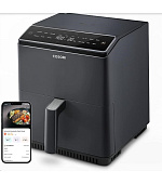 BAZAR - BAZAR - Cosori Dual Blaze 6.4L SMART horkovzdušná fritéza + 5x špíz a gril. rošt, black - Poškozený obal (Kompl
