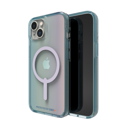 ZAGG GEAR4 Milan Snap kryt iPhone 14 tyrkysový