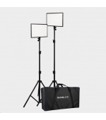 Nanlite LumiPad 25 Set - 2x stativ a rukojeť, brašna