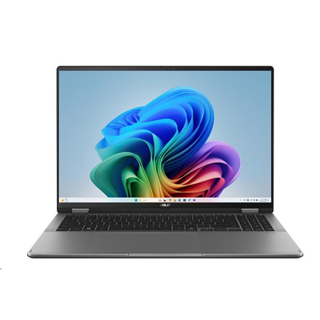 ASUS NTB Vivobook 16 Flip (TP3607SA-OLED118W), Ultra 7 258V, 16" 1920 x 1200, 32GB, 1TB SSD, Intel Arc, W11 Pro, Gray