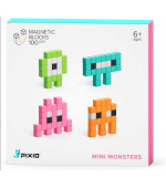 PIXIO Mini Monsters magnetická stavebnice